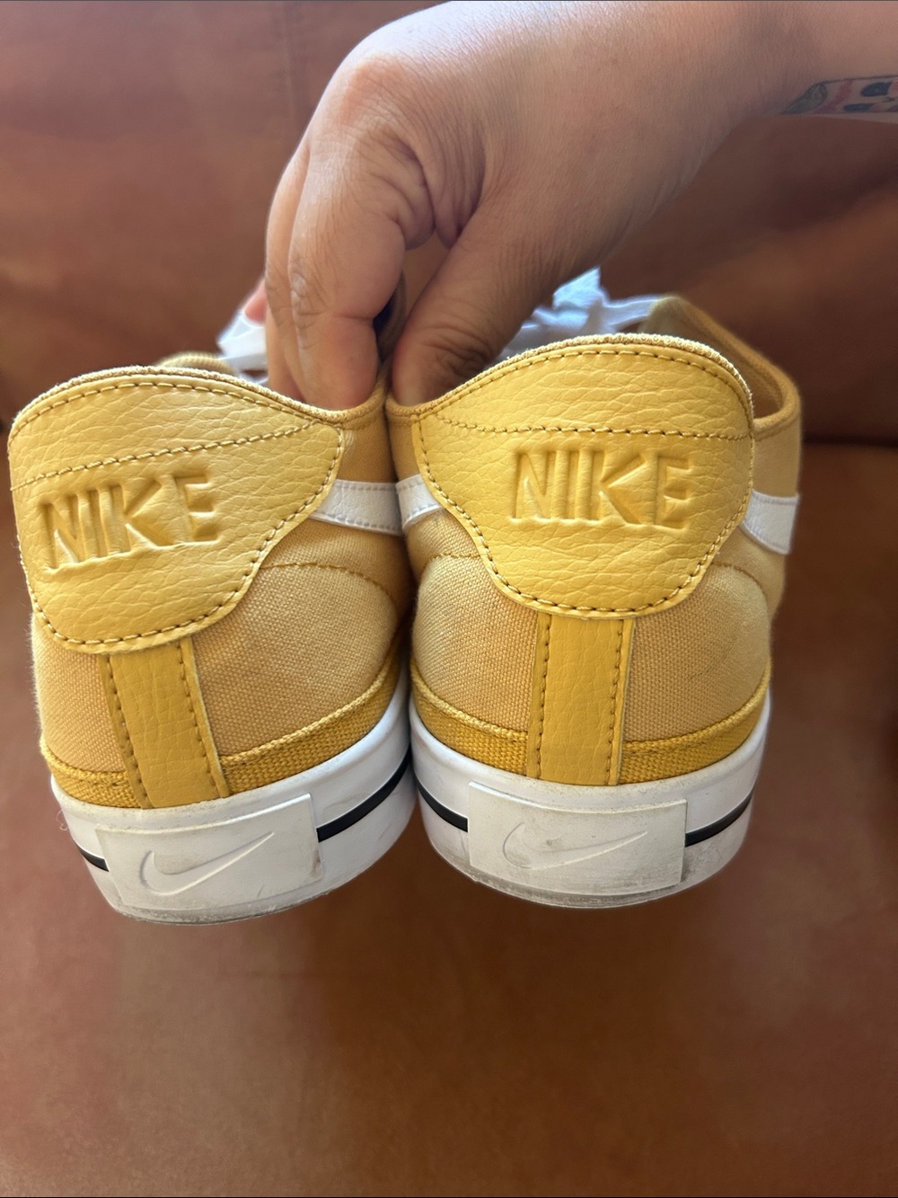 Nike Men's Court Legacy Canvas Casual Sneakers from Finish Line - Picture 4 of 12